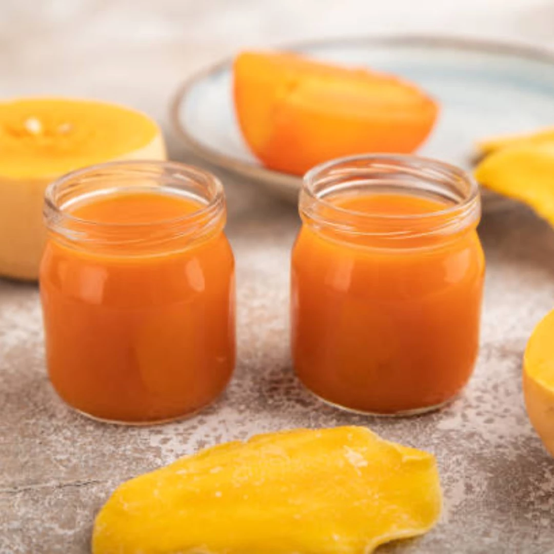 Sweet potato + Butternut puree